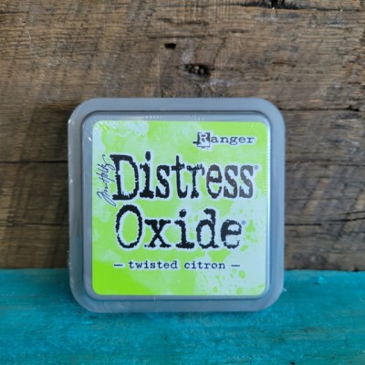 Distress oxide ink de Tim Holtz- Twisted Citron